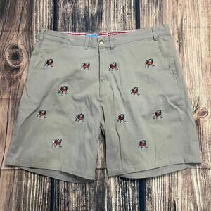 Pennington‎ & Bailes Georgia Bulldogs Men's Khaki Chino Shorts Size 40
